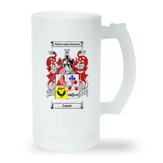 Leant Frosted Beer Stein