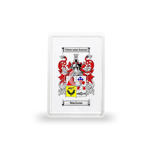 MacLeon Coat of Arms Magnet