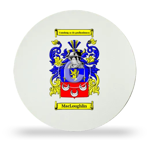 MacLoughlin Round Mouse Pad