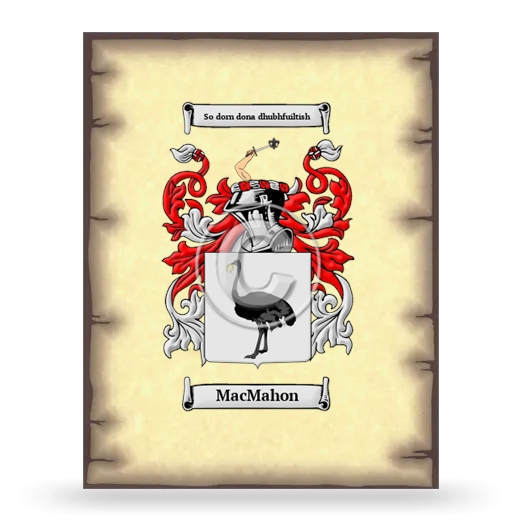 MacMahon Coat of Arms Print