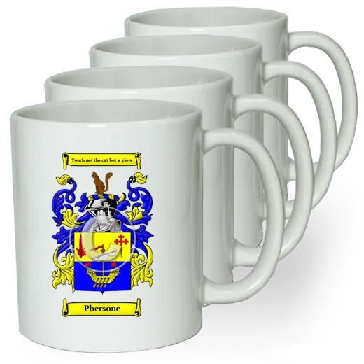 Phersone Coffee mugs (set of four)