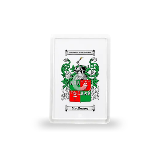 MacQuarey Coat of Arms Magnet