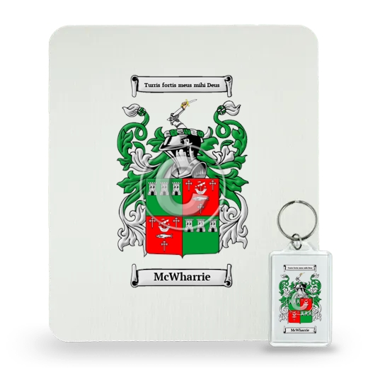 McWharrie Mouse Pad and Keychain Combo Package