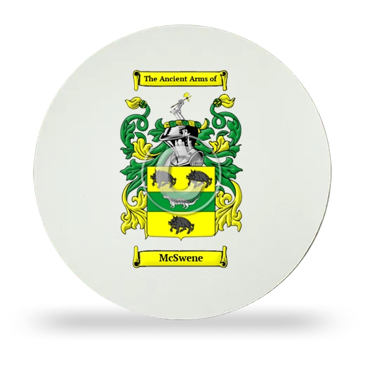 McSwene Round Mouse Pad