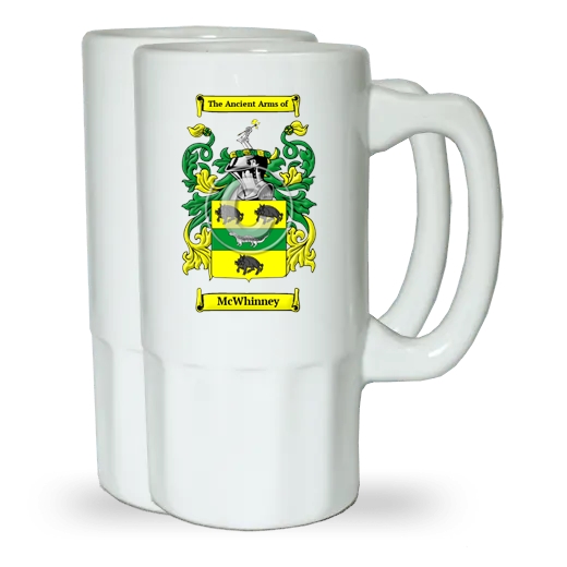 McWhinney Pair of Beer Steins