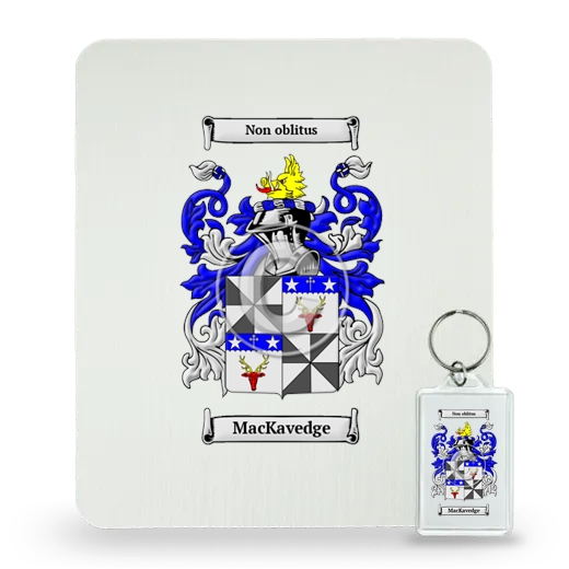 MacKavedge Mouse Pad and Keychain Combo Package