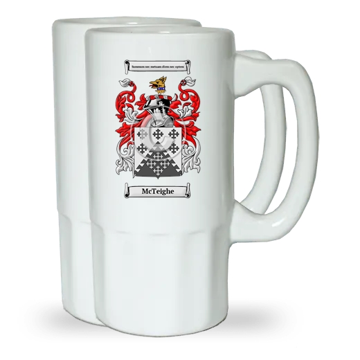 McTeighe Pair of Beer Steins