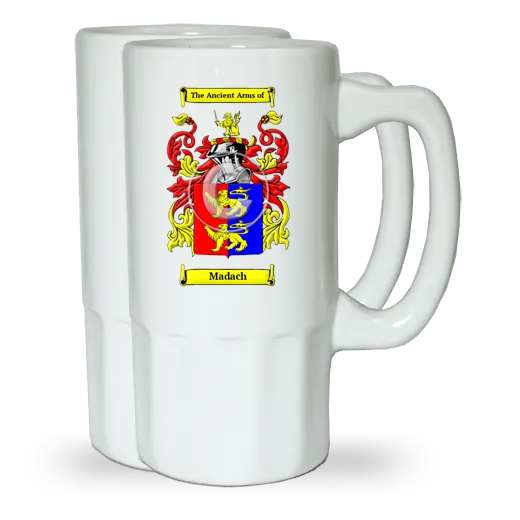 Madach Pair of Beer Steins