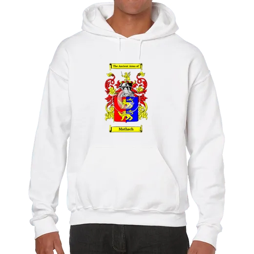 Mathach Unisex Coat of Arms Hooded Sweatshirt