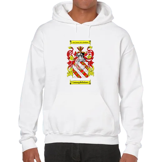 Lamagdelaines Unisex Coat of Arms Hooded Sweatshirt