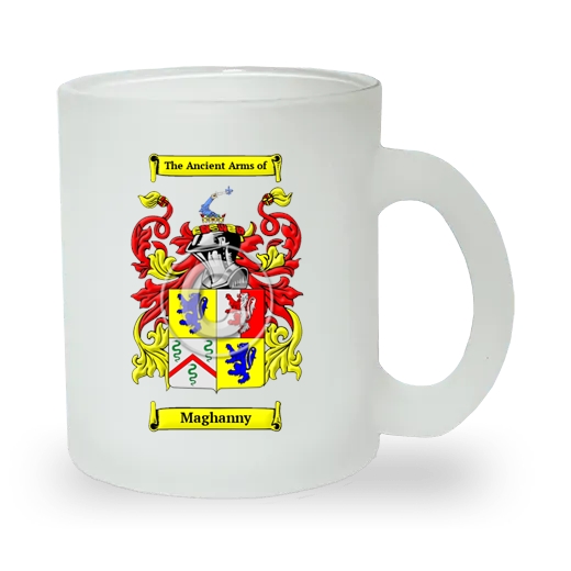 Maghanny Frosted Glass Mug