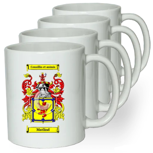 Matlind Coffee mugs (set of four)