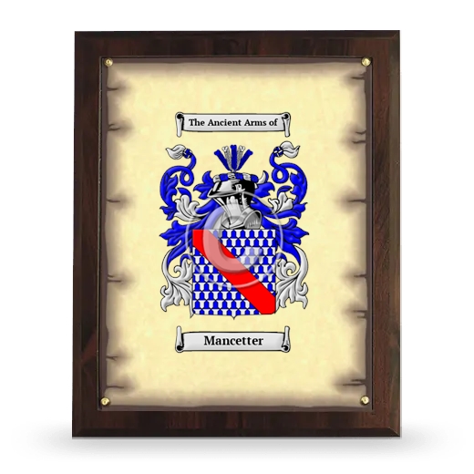 Mancetter Coat of Arms Plaque