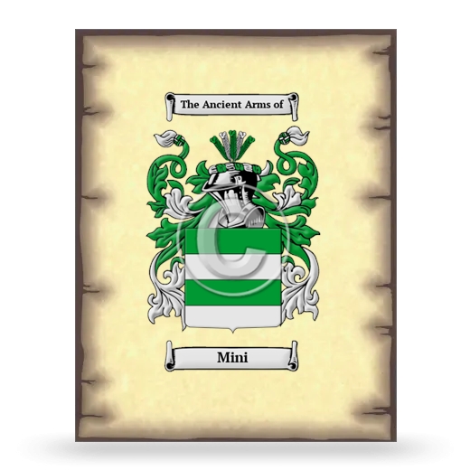 Mini Coat of Arms Print