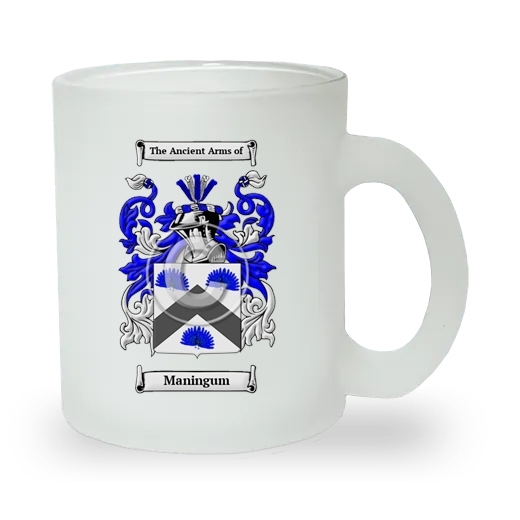 Maningum Frosted Glass Mug