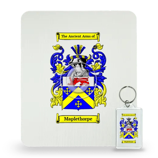 Maplethorpe Mouse Pad and Keychain Combo Package