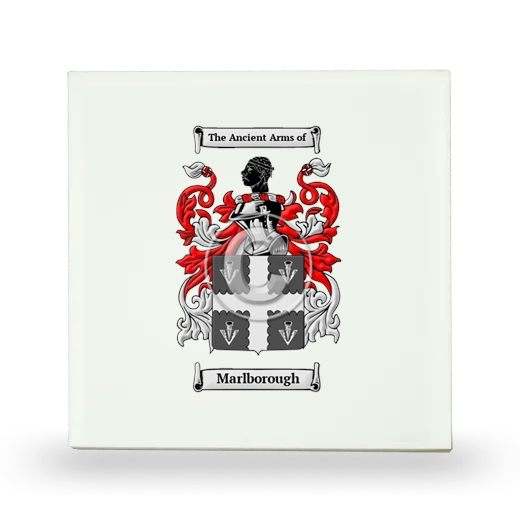 Marlborough Small Ceramic Tile with Coat of Arms