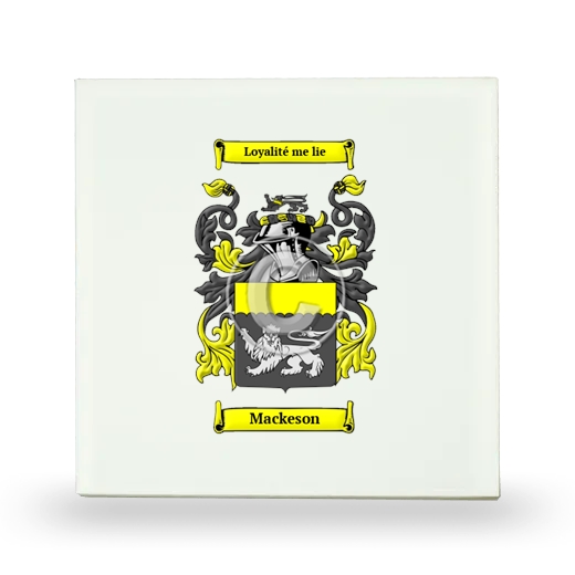 Mackeson Small Ceramic Tile with Coat of Arms