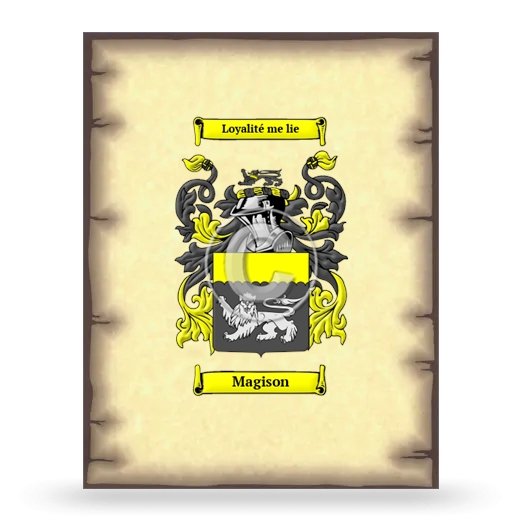 Magison Coat of Arms Print