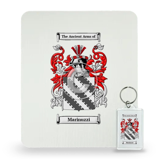 Marinuzzi Mouse Pad and Keychain Combo Package