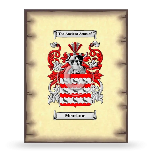 Mearlane Coat of Arms Print