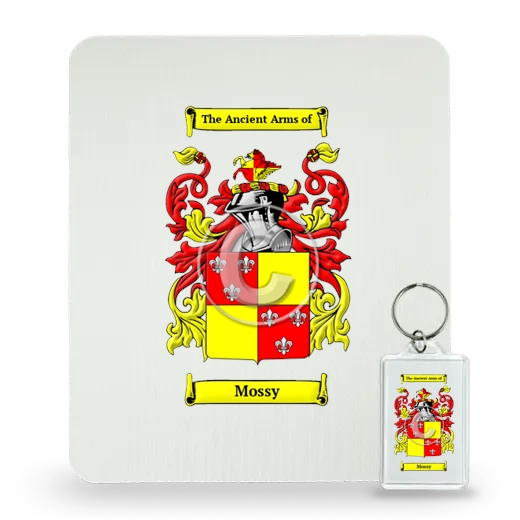 Mossy Mouse Pad and Keychain Combo Package