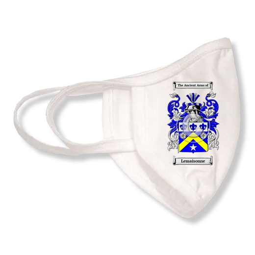 Lemaisonne Coat of Arms Face Mask