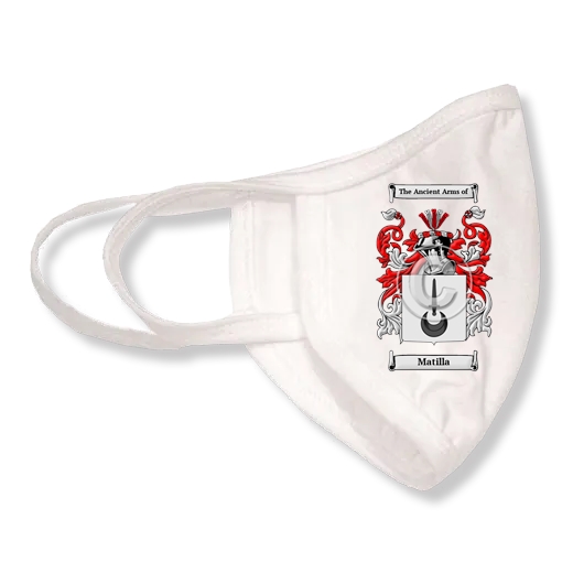 Matilla Coat of Arms Face Mask