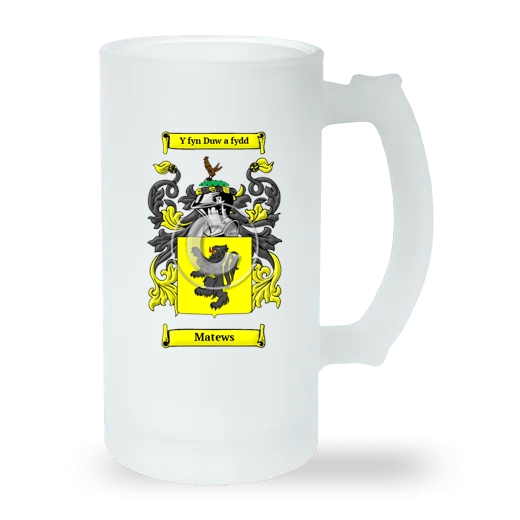 Matews Frosted Beer Stein