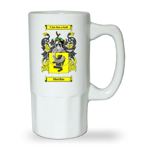 Mattkin Ceramic Beer Stein