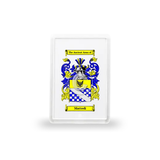 Mattedi Coat of Arms Magnet