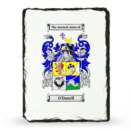 O'Donell Coat of Arms Slate