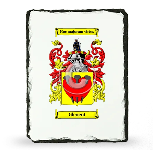 Glenent Coat of Arms Slate