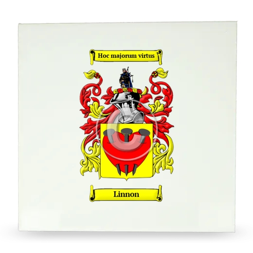 Linnon Large Ceramic Tile with Coat of Arms