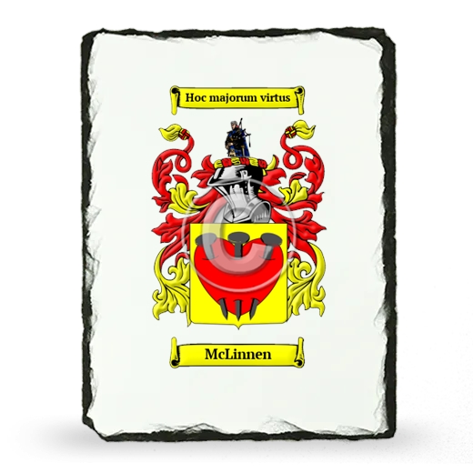 McLinnen Coat of Arms Slate