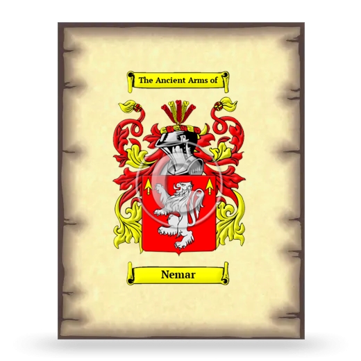 Nemar Coat of Arms Print