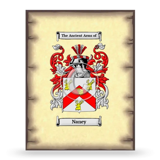 Naney Coat of Arms Print