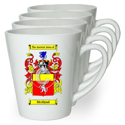McAlynd Set of 4 Latte Mugs