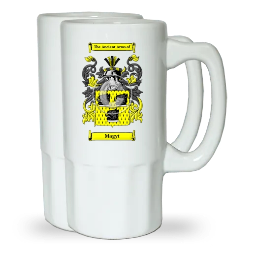 Magyt Pair of Beer Steins