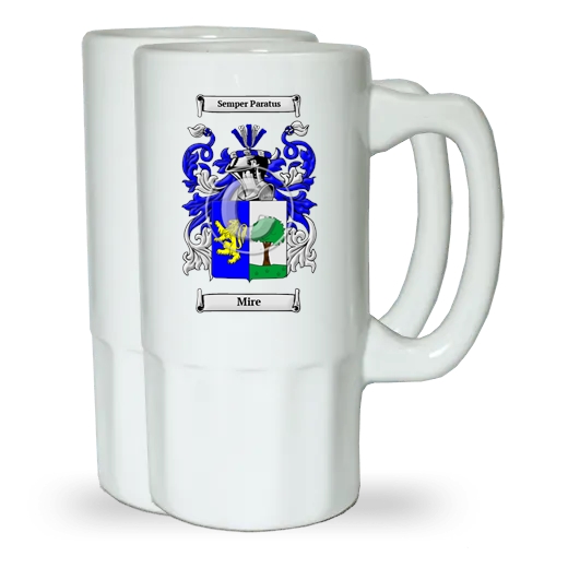 Mire Pair of Beer Steins