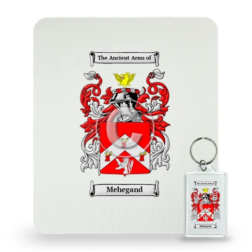 Mehegand Mouse Pad and Keychain Combo Package