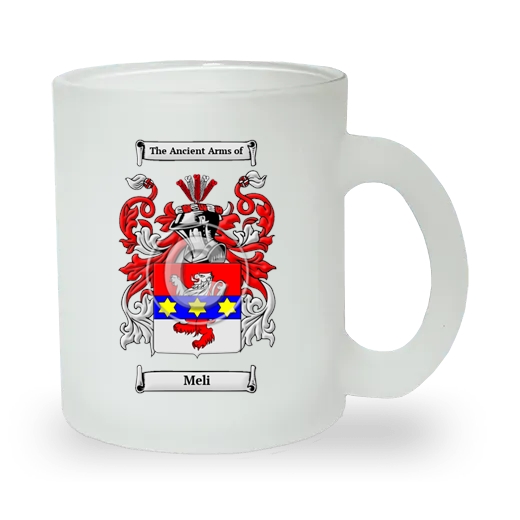 Meli Frosted Glass Mug