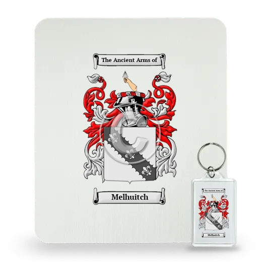 Melhuitch Mouse Pad and Keychain Combo Package