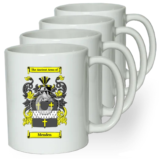 Menden Coffee mugs (set of four)