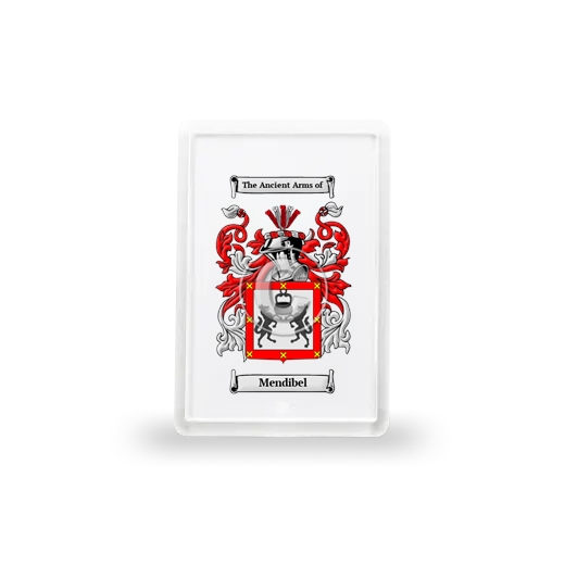 Mendibel Coat of Arms Magnet