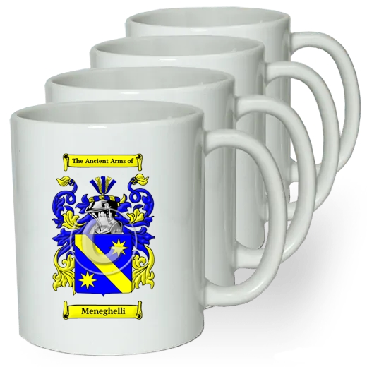 Meneghelli Coffee mugs (set of four)