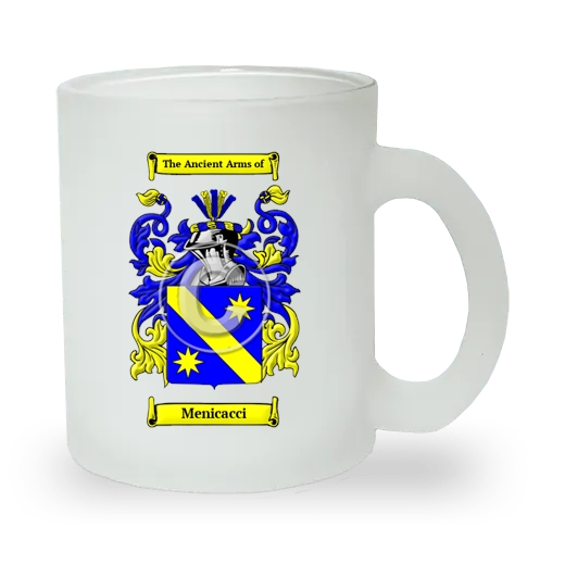 Menicacci Frosted Glass Mug