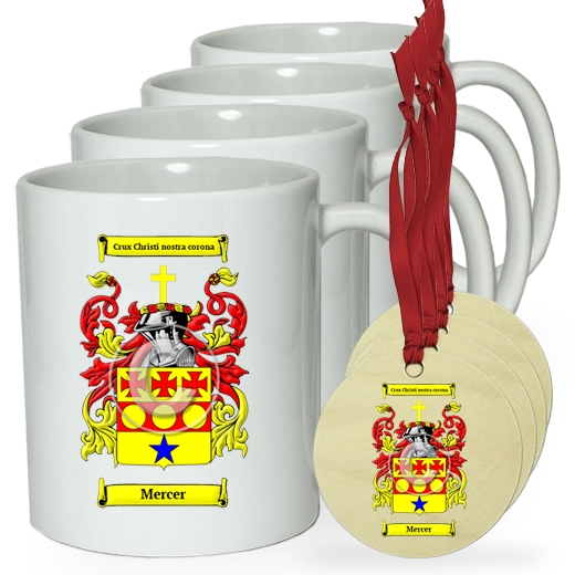 Mercer Scottish Clan Crest popular Badge Tankard