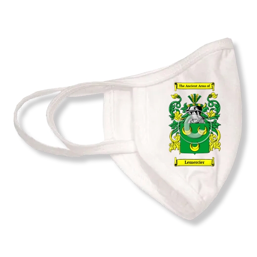 Lemercier Coat of Arms Face Mask