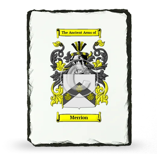 Merrion Coat of Arms Slate